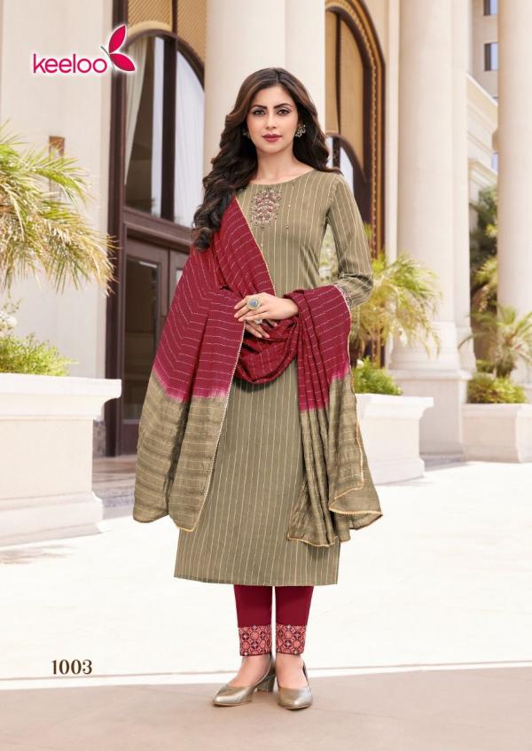 Keeloo Sawari Vol 1 Viscose Kurti Pant With Dupatta Collection